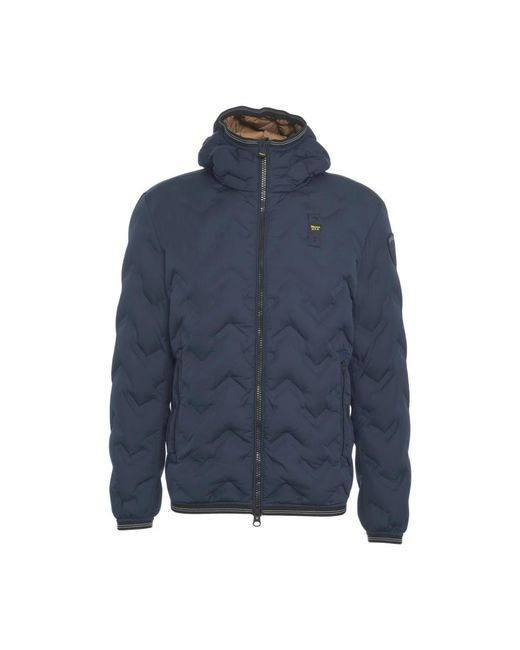 Down Jackets Blauer pour homme en coloris Blue