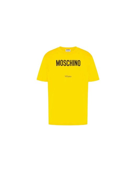 Moschino Yellow T-Shirts