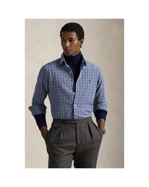 Polo Ralph Lauren Blue Casual Shirts for men