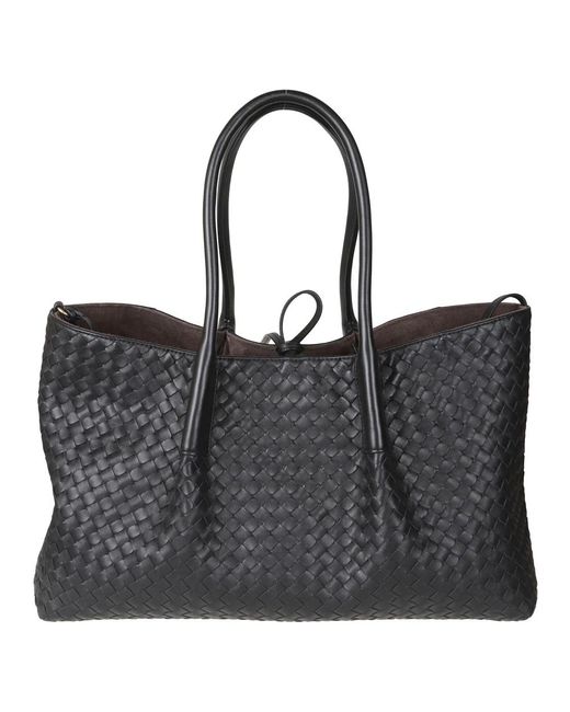 Bottega Veneta Black Shopping Bags