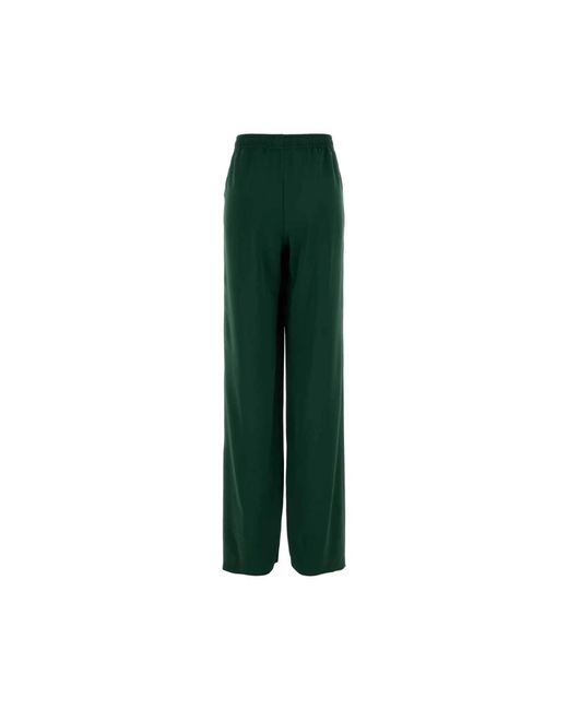 Ermanno Scervino Green Wide Trousers