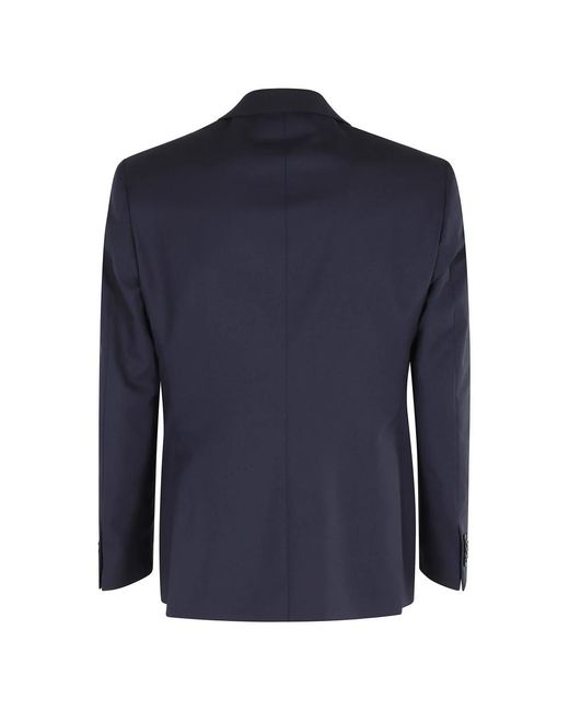 Luigi Bianchi Single-Breasted Pak in het Blue voor heren