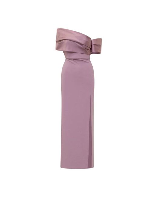 Solace London Purple Maxi Dresses
