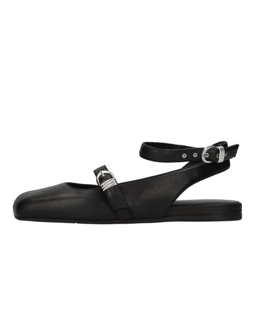 Vic Matié Black Ballerina Shoes
