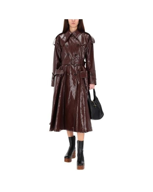 Chloé Brown Trench Coats