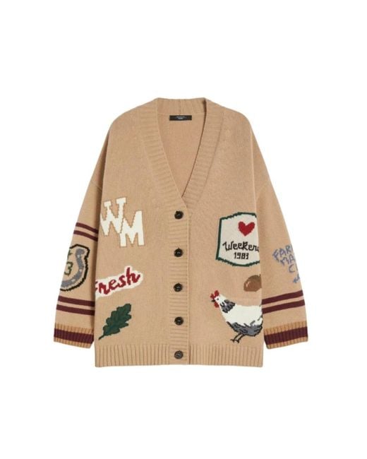 Cardigans Weekend by Maxmara de color Natural
