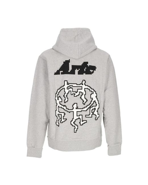 Arte' Gray Hoodies for men