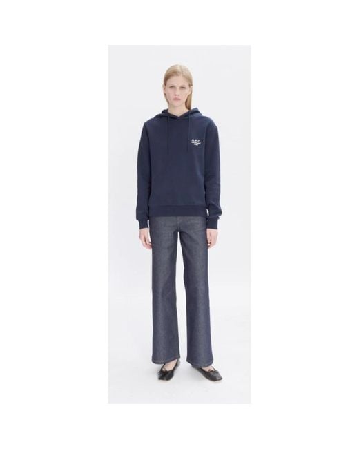 A.P.C. Blue Hoodies