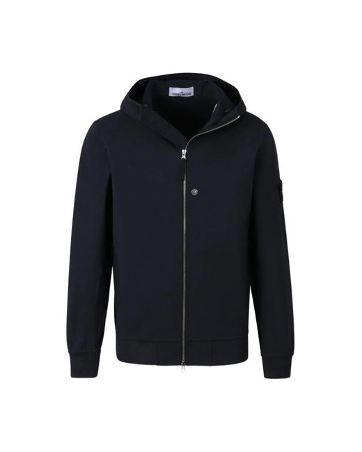 Stone Island Zip-Throughs in het Blue voor heren