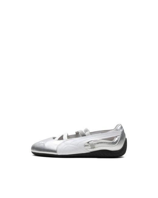 PUMA White Ballerina Shoes