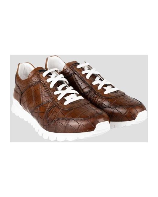 Kiton Brown Sneakers for men