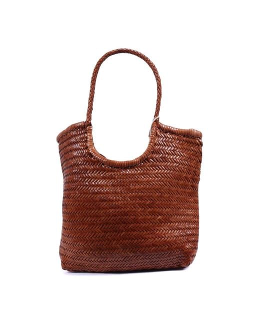 Dragon Diffusion Brown Shopping Bags