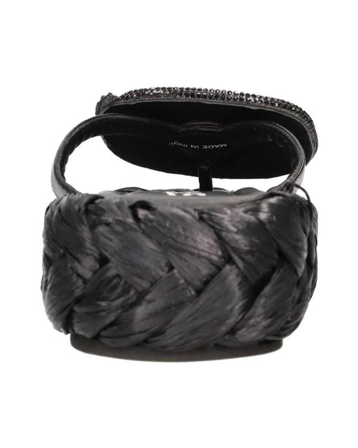 Strategia Black Flip Flops