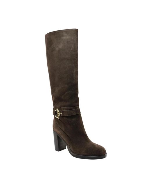 Sofia Len Schoenen ,Bruin ,Laars in het Brown