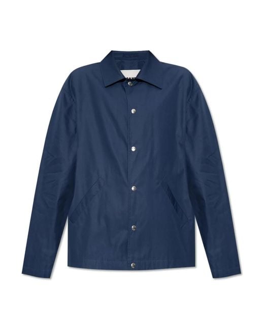 Light Jackets Jil Sander de color Blue