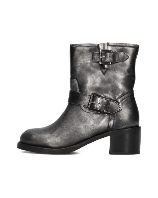 Bronx Black Edgy Biker Boots New-Camperos Stil