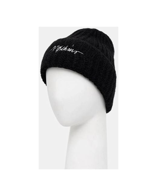 Moschino Black Strickmütze