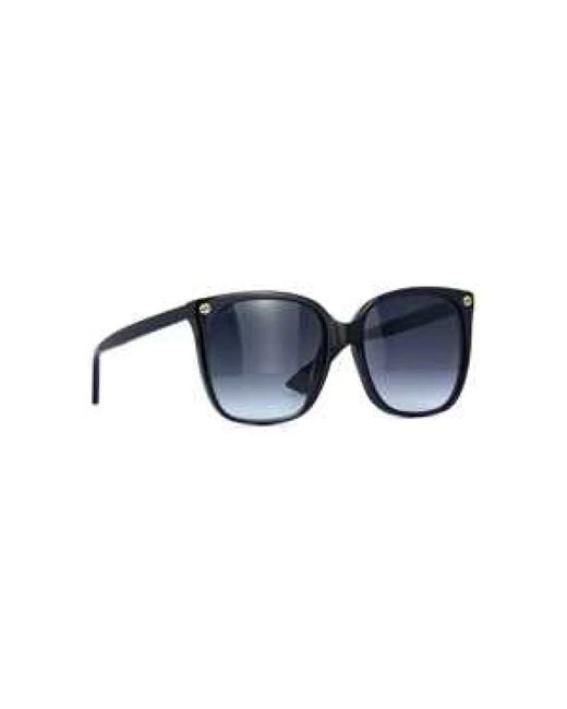 Gucci Blue Sunglasses