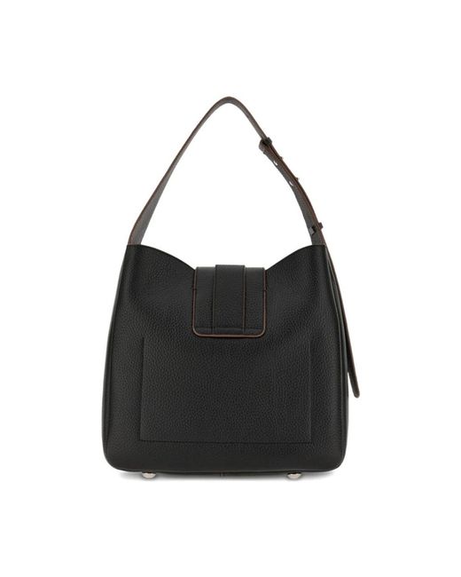 Hogan Tassen ,Zwart ,Leer Shoppingtas in het Black