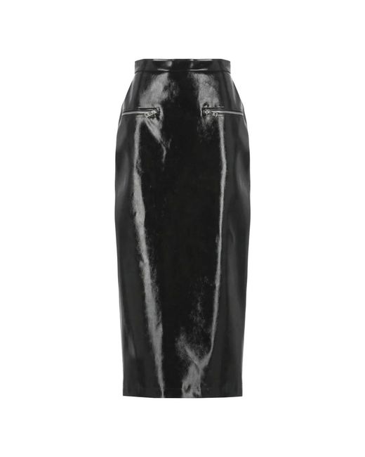 Midi Skirts MSGM en coloris Black