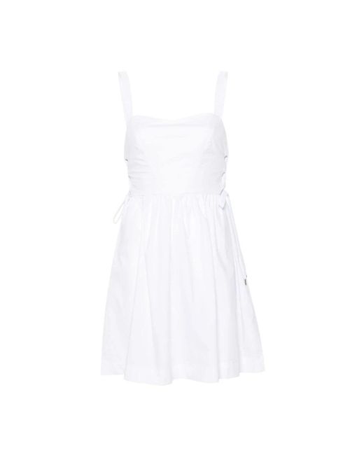 Pinko White Short Dresses