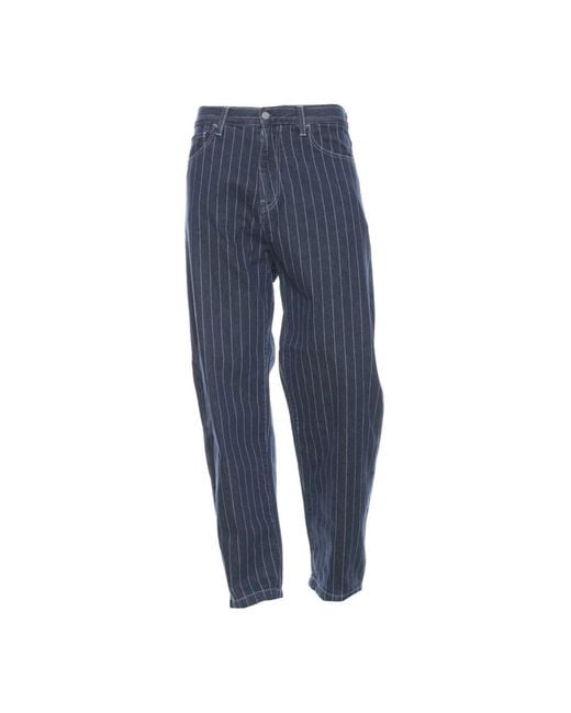 Carhartt Blue Loose-Fit Jeans for men