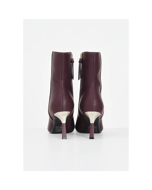 ARMANI EXCHANGE Heeled Boots in het Purple