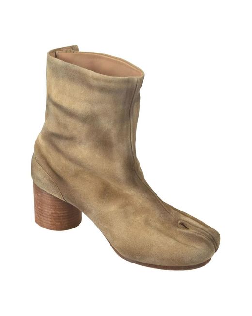 Maison Margiela Brown Heeled Boots
