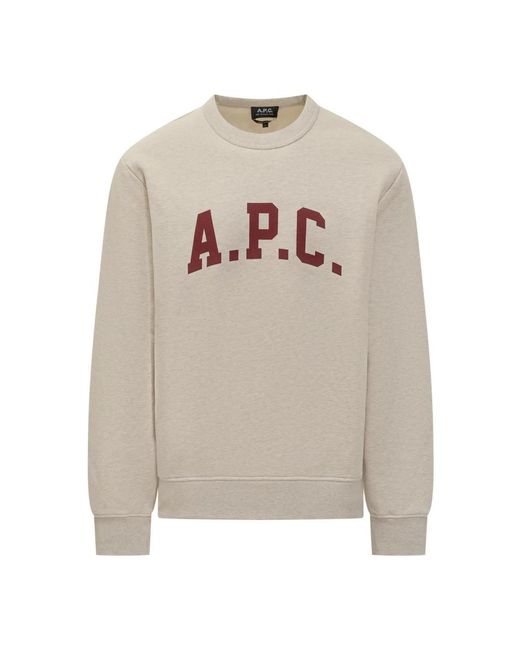 A.P.C. Gray Sweatshirts for men