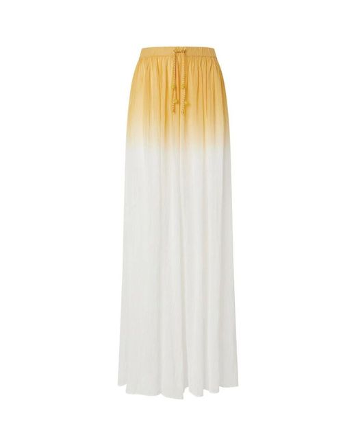Pinko White Wide Trousers