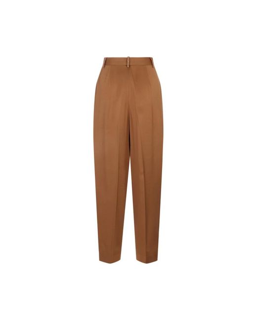 Fabiana Filippi Brown Tapered Trousers