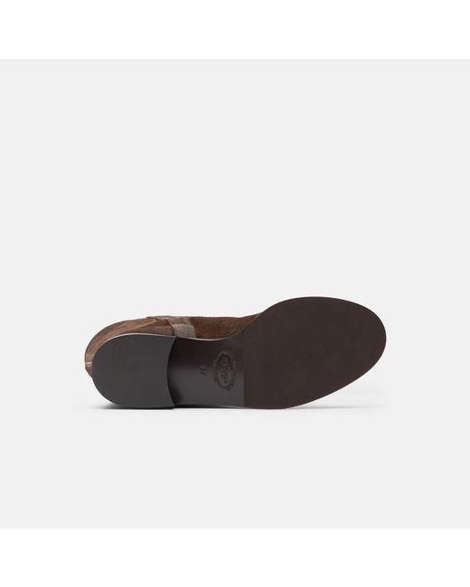 Scarosso Brown High Boots
