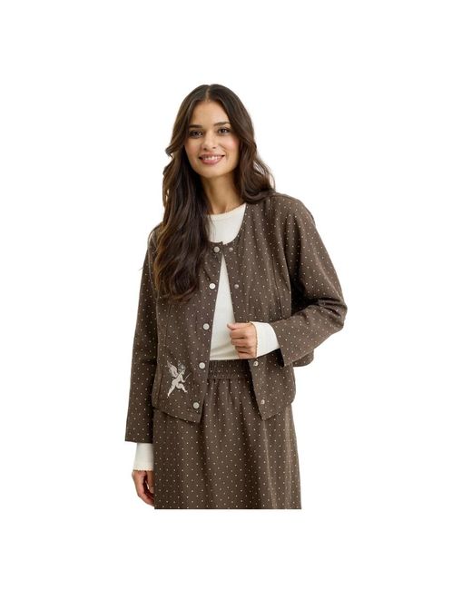 Light Jackets iN FRONT de color Brown