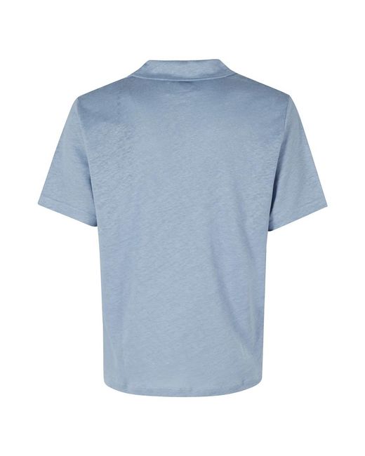 Mc2 Saint Barth Blue Polo Shirts for men