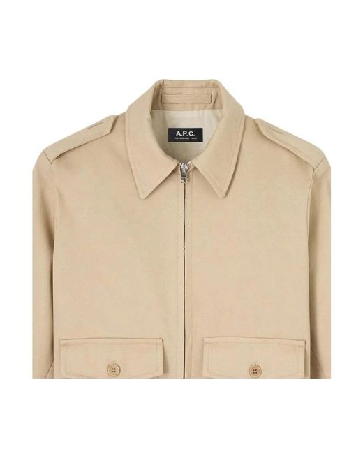 Bomber Jackets A.P.C. de color Natural