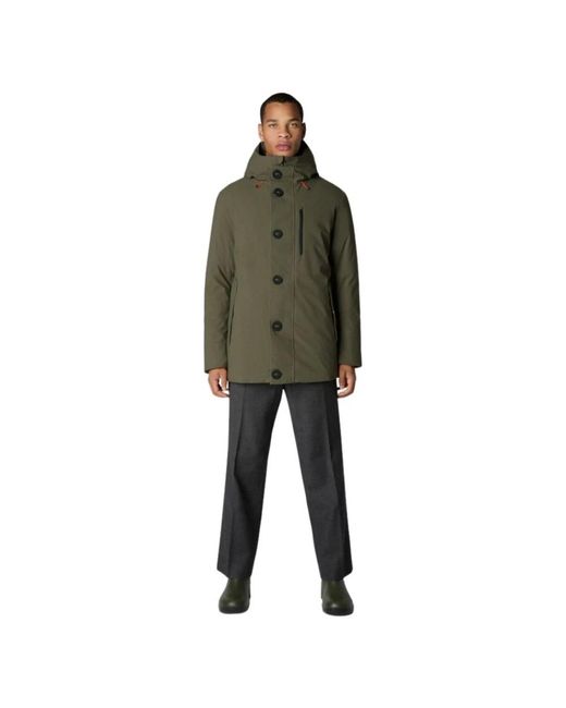 Save The Duck Green Parkas for men
