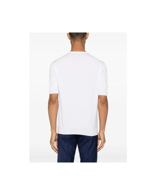 Fedeli White T-Shirts for men