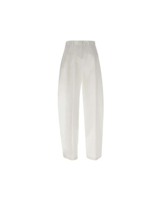 ANDAMANE White Wide Trousers