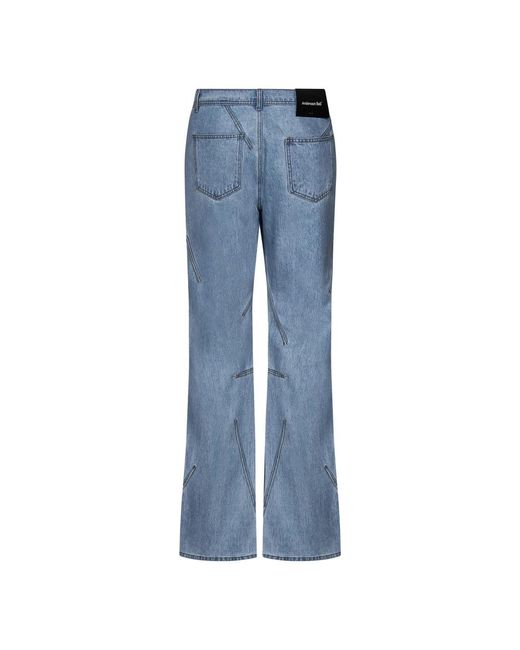 ANDERSSON BELL Blue Straight Jeans