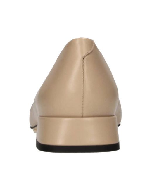 Evaluna 2507 Leren Pump in het Natural