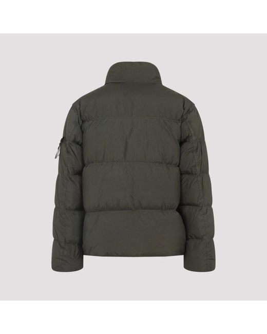 Stone Island Green Jackets for men
