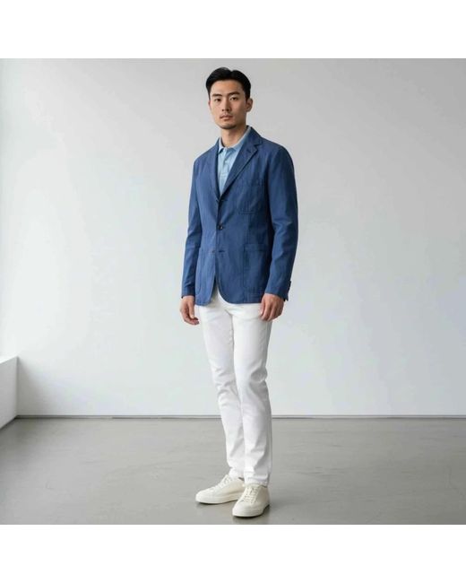 Blazers Aspesi de hombre de color Blue