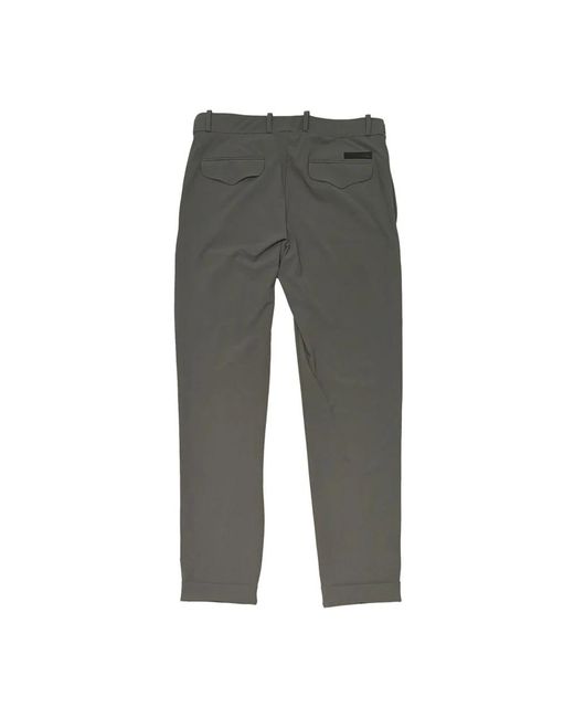Rrd Gray Straight Trousers for men
