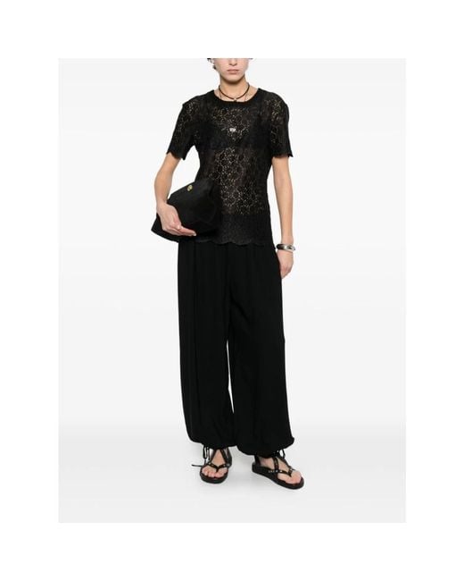 Ermanno Scervino Black T-Shirts