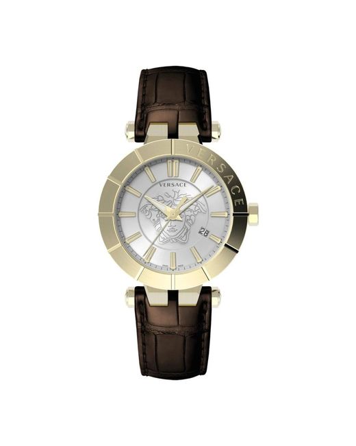 Versace V-Race Restyling Horloge in het Metallic voor heren