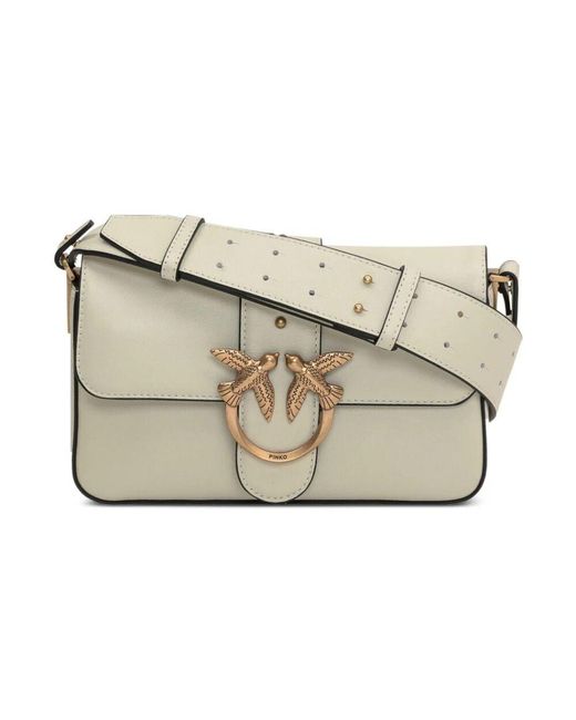 Shoulder Bags di Pinko in Metallic