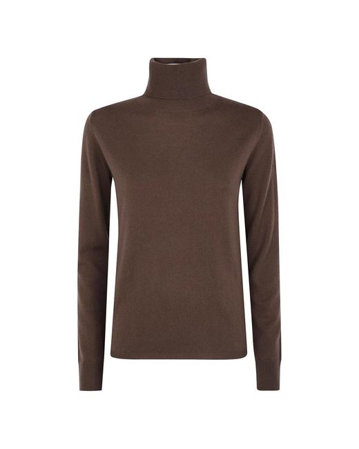 Max Mara Brown Turtlenecks
