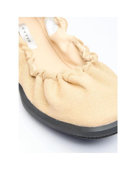 Eytys Natural Ballerina Shoes