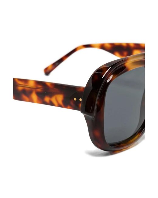Dries Van Noten Brown Sunglasses