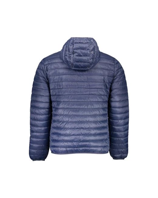 North Sails Jassen ,Blauw ,Blauwe Lichtgewicht Hoodie Jas in het Blue voor heren